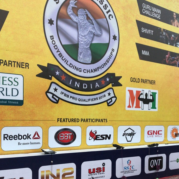 Represented at the Sheru Classic in New Delhi