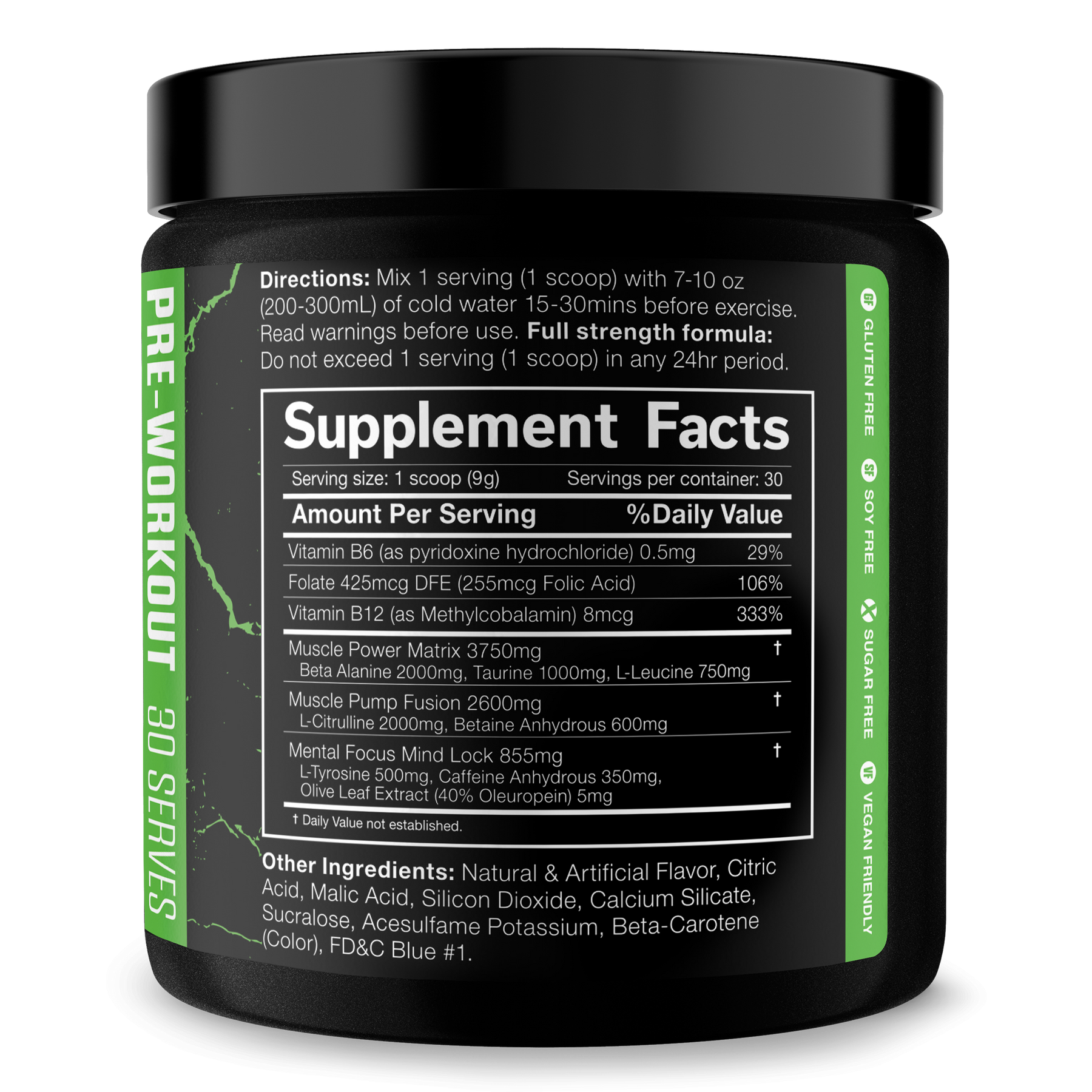 The Shadow! Pre-Workout