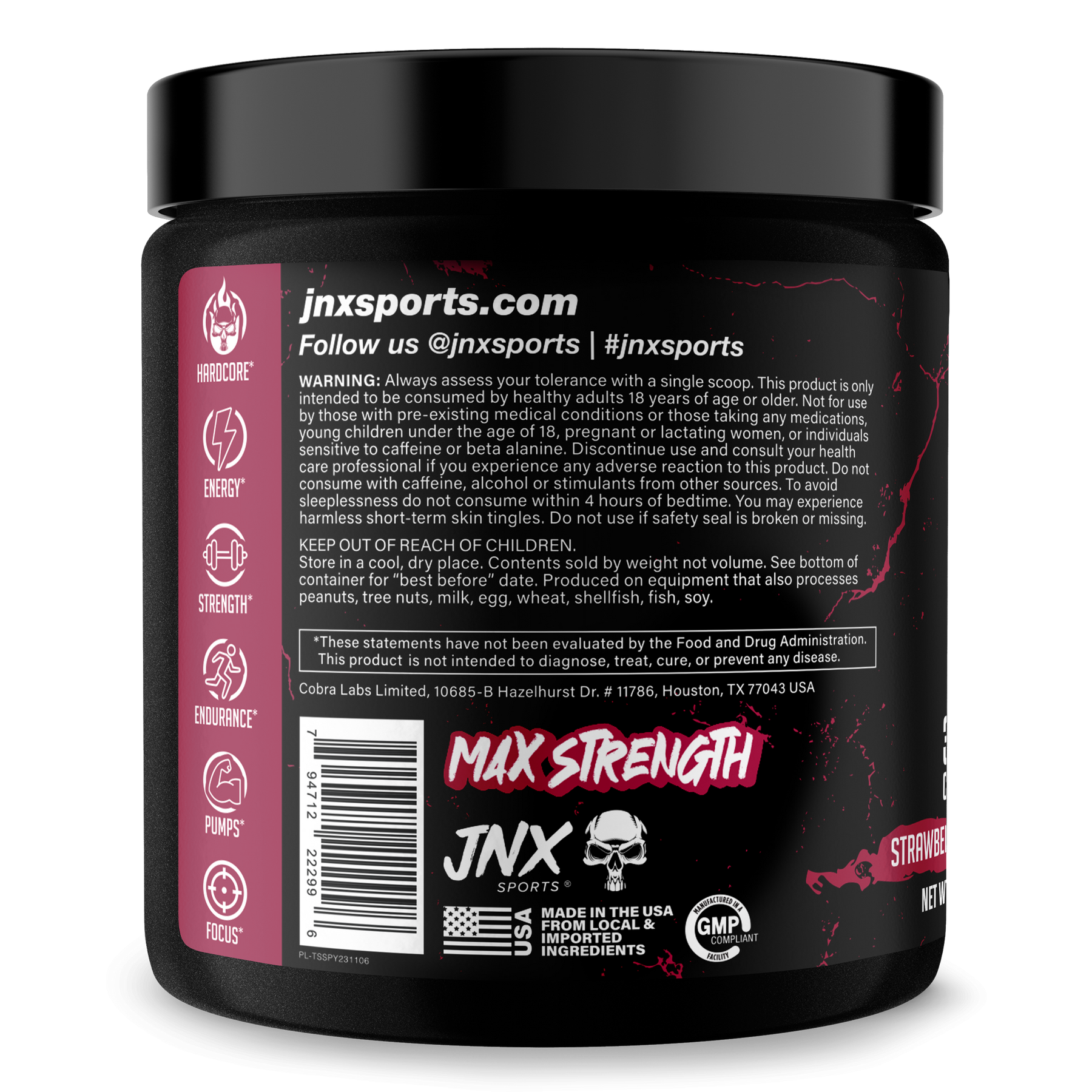 The Shadow! Pre-Workout