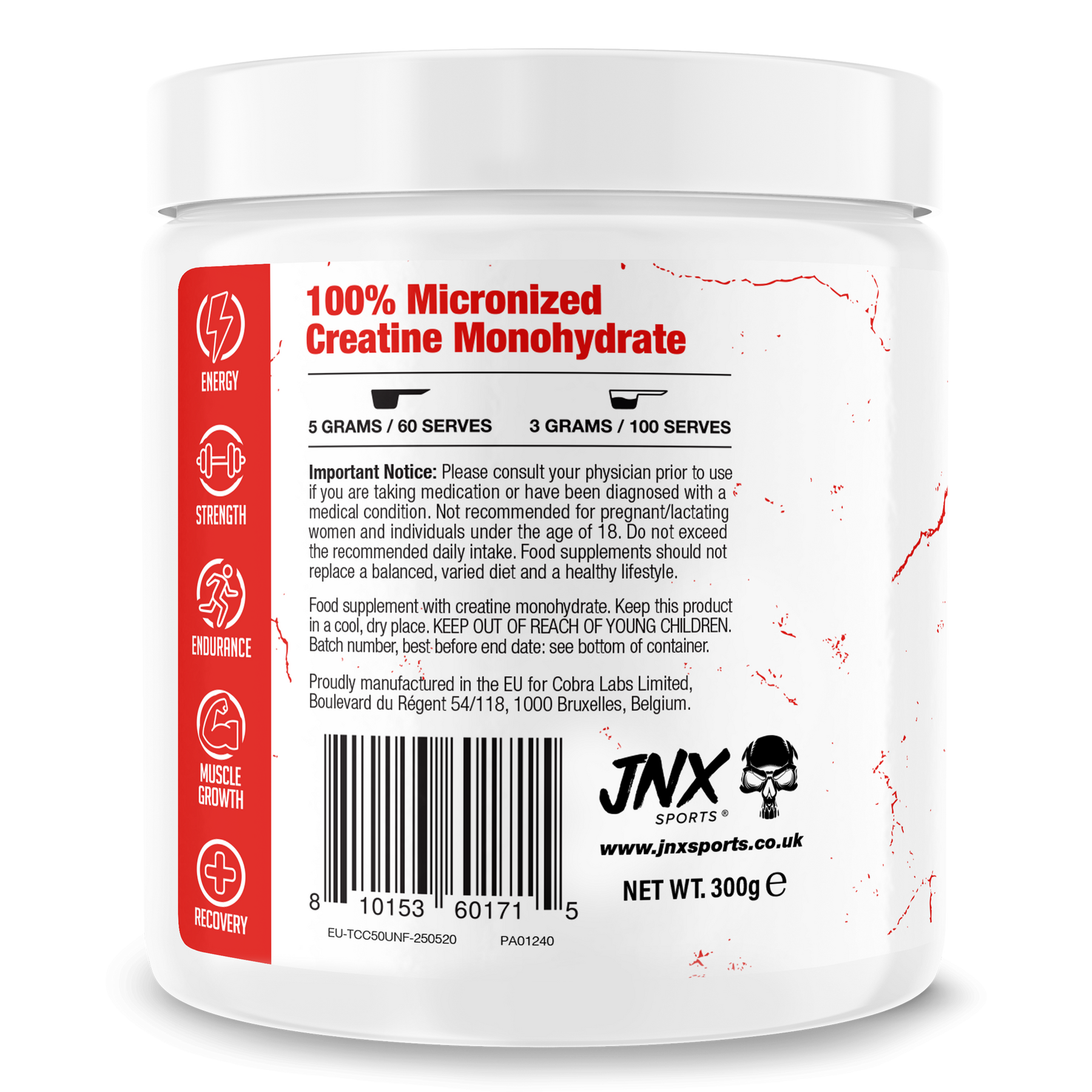 The Curse! Micronized Creatine Monohydrate 300g
