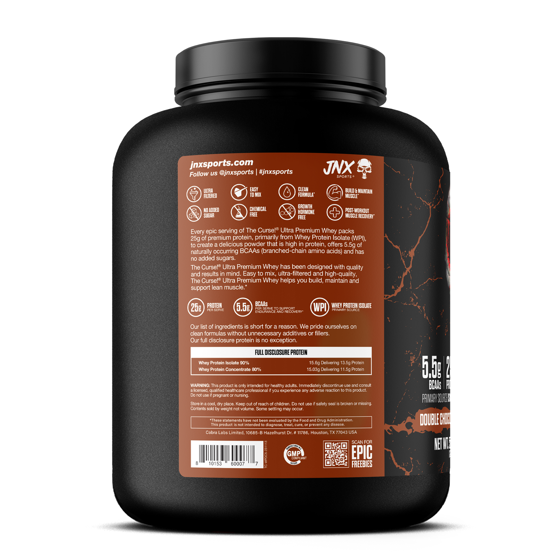 The Curse! Ultra Premium Whey - 5lb
