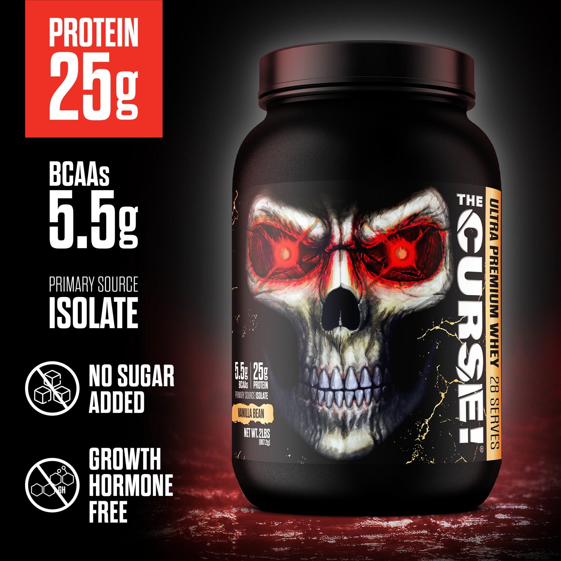 The Curse! Ultra Premium Whey - 5lb