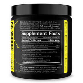 The Shadow! Pre-Workout